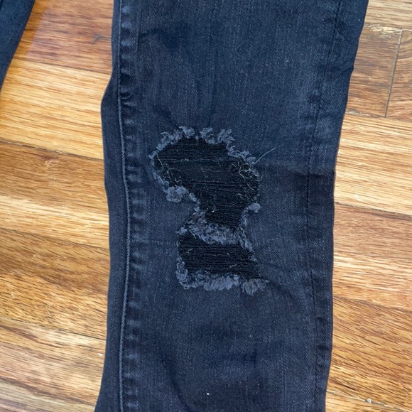 Black Ripped Jeans - Picture 5 of 6